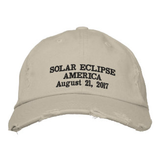 Casquette Brodée Éclipse solaire Amérique le 21 août 2017