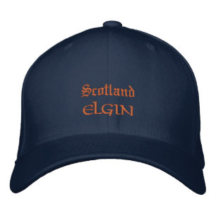 Casquette Brodée Ecosse & ELGIN mode / Patriotes écossais