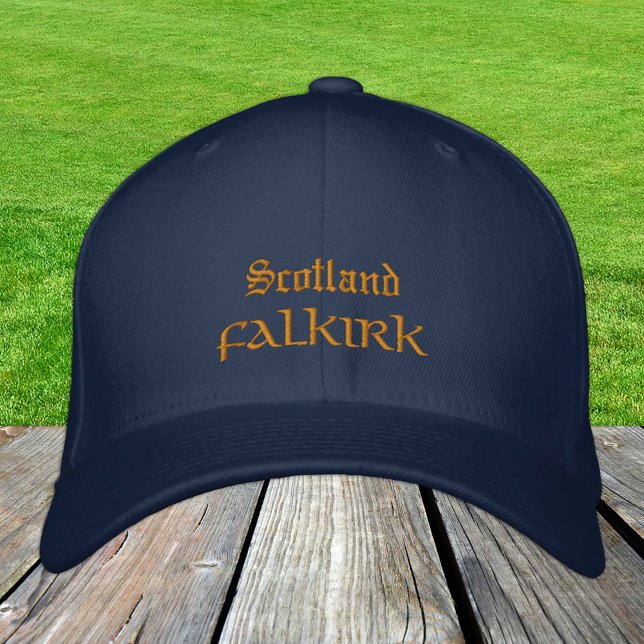 Casquette Brodée Ecosse & FALKIRK mode / Patriotes écossais (Créateur téléchargé)