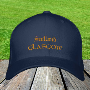 Casquette Brodée Ecosse & Glasgow mode / Patriotes écossais