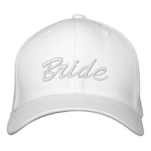 Casquette Brodée Écriture rose pâle élégant chic mignon