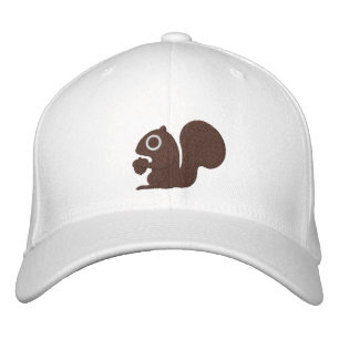 Casquette Brodée Écureuil