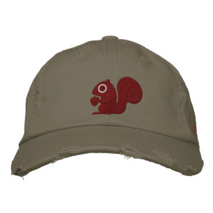 Casquette Brodée Écureuil