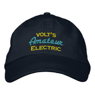 Casquette Brodée Électrique amateur de Volt