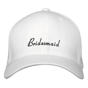 Casquette Brodée Élégante Bachelorette de Bridesmaid Moderne
