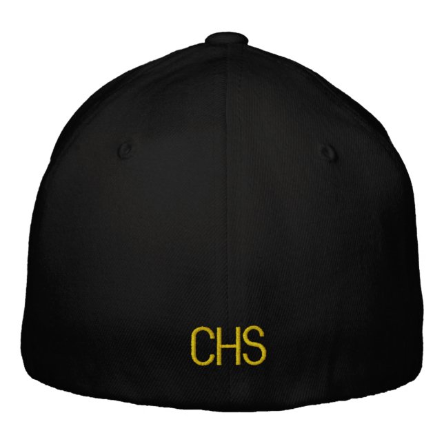 Casquette Brodée Embroidered School Initials Team Color Sports (Dos)