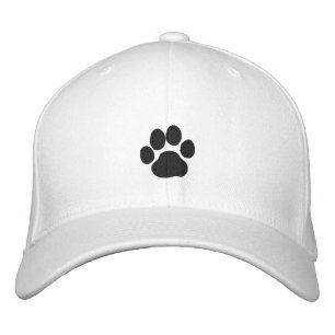 Casquette Brodée Empreinte de patte de chien   Cool Canine Lover's