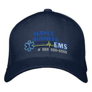 Casquette Brodée EMS personnalisé Étoile de vie paramétrique