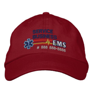 Casquette Brodée EMS personnalisé Étoile de vie paramétrique