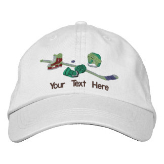 Casquette Brodée Engin de hockey - Personnaliser
