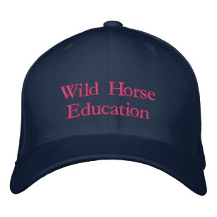 Casquette Brodée Enseignement du Cheval Sauvage