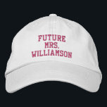 Casquette Brodée Enterrement de vie de jeune fille Réception de mar<br><div class="desc">Chapeau Future Mme pour les réceptions de mariage et les enterrements de vie de jeune fille pour la mariée.</div>