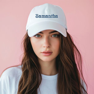 Casquette Brodée Enterrement de vie de jeune fille sur la plage ble