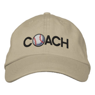 Casquette Brodée Entraîneur de baseball