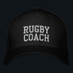 Casquette Brodée Entraîneur de rugby<br><div class="desc">Casquettes</div>