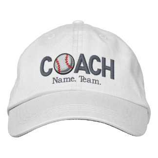 Casquette Brodée Entraîneur Personnalisé De Baseball