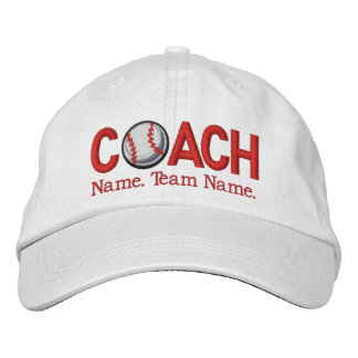 Casquette Brodée Entraîneur Personnalisé De Baseball