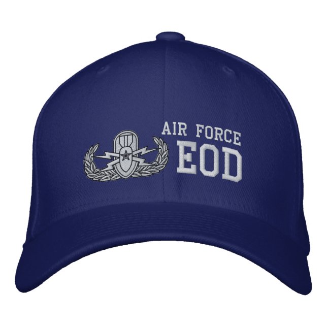 Casquette Brodée EOD de la Force aérienne (Devant)