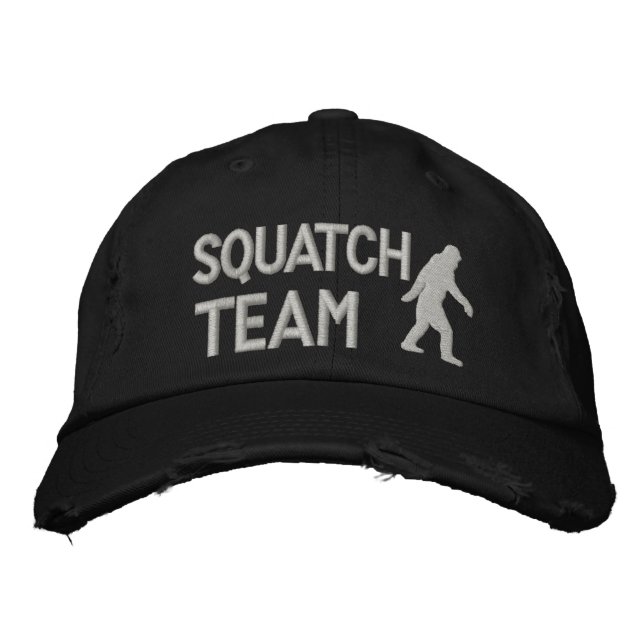 Casquette Brodée Équipe de squatchin (Devant)