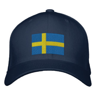 CASQUETTE BRODÉE ÉQUIPE SUÉDOISE DE BOISSONS