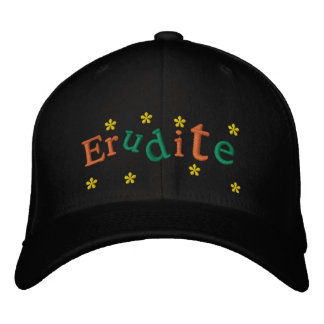 CASQUETTE BRODÉE ÉRUDITER