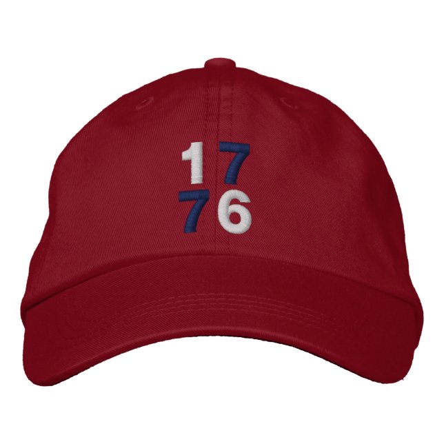 Casquette Brodée Esprit De 1776 (Devant)