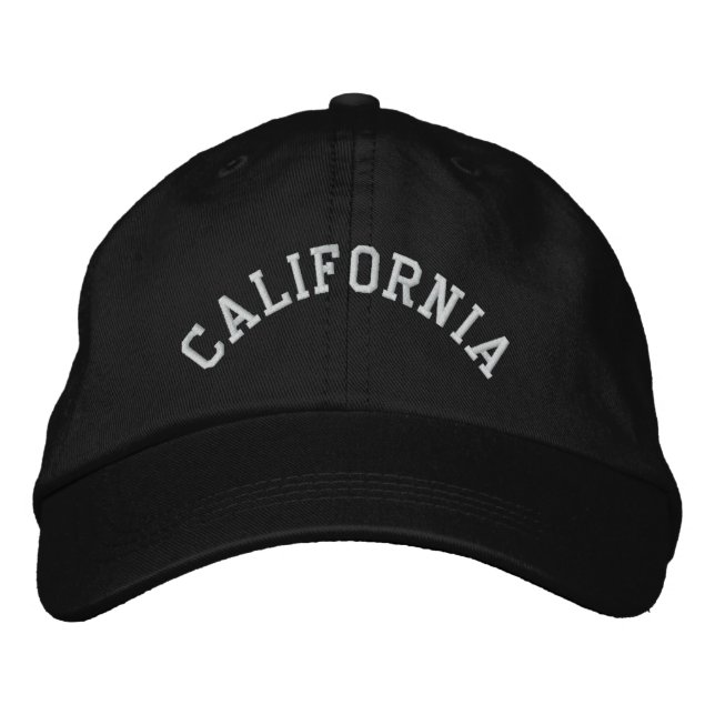 Casquette Brodée État de Californie brodé (Devant)
