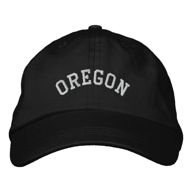Casquette Brodée État de l'Oregon brodé (Devant)