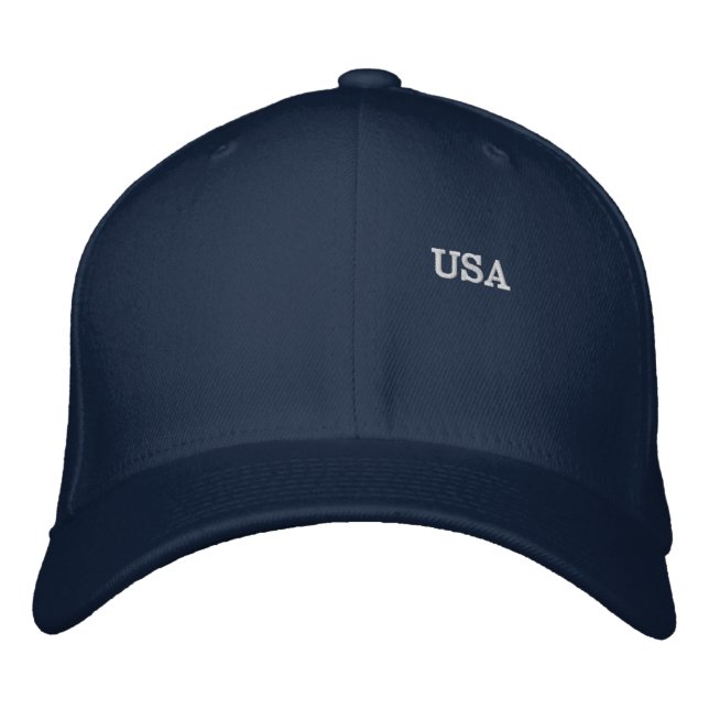 Casquette Brodée États-Unis (Devant)
