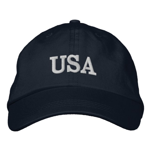 Casquette Brodée États-Unis (Devant)
