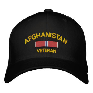 Casquette Brodée Étoile de bronze vétéran de l'Afghanistan