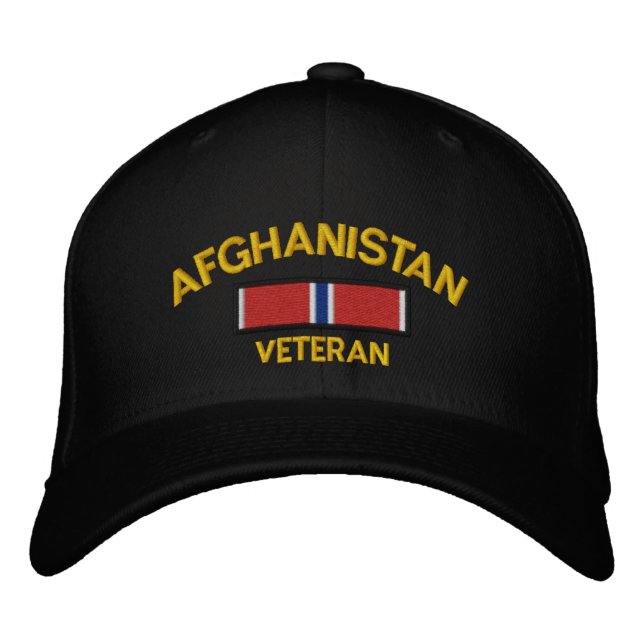 Casquette Brodée Étoile de bronze vétéran de l'Afghanistan (Devant)