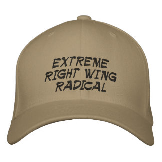CASQUETTE BRODÉE EXTRÊME À DROITE RADICALE