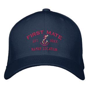 Casquette Brodée Facile de personnaliser l'Ancre de premier