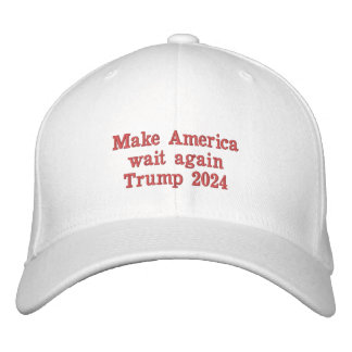 Casquette Brodée Faites attendre à nouveau aux Etats-Unis Trump 202