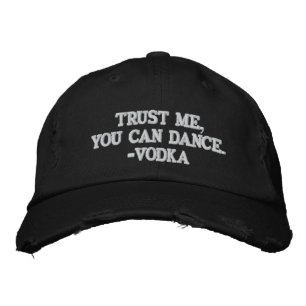 Casquette Brodée Faites-moi confiance - Vodka
