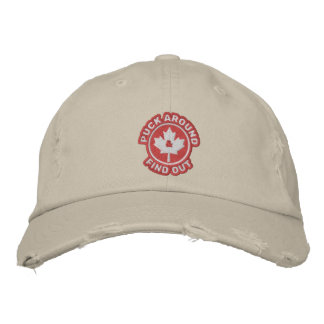 Casquette Brodée Faites un tour et découvrez la Broïde canadienne d