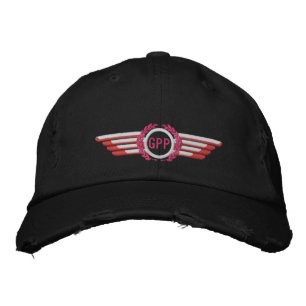 Casquette Brodée Faites vos lauréats Monogrammes de l'aviation