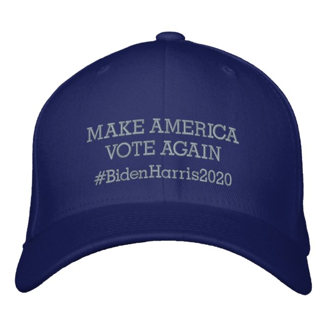 Casquette Brodée Faites voter à nouveau l'Amérique, #BidenHarris202 (Devant)