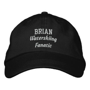 Casquette Brodée Fanatic Waterskiing Nom personnalisé V08I