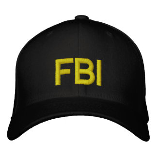 CASQUETTE BRODÉE FBI