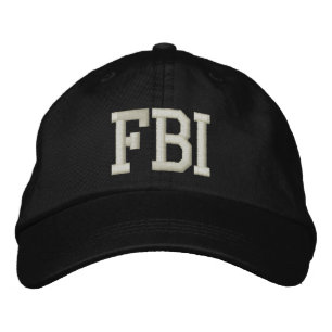 CASQUETTE BRODÉE FBI
