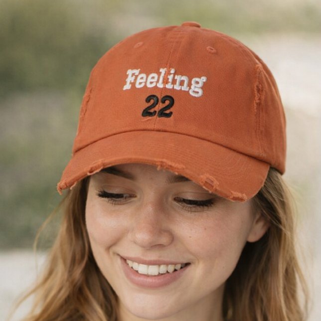 Casquette Brodée Feeling (22)personalized  Embroidered Baseball Cap (Créateur téléchargé)