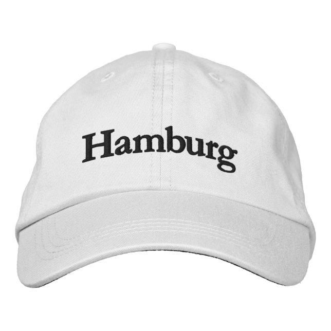 Casquette Brodée Fierté de la ville de Hambourg (Devant)