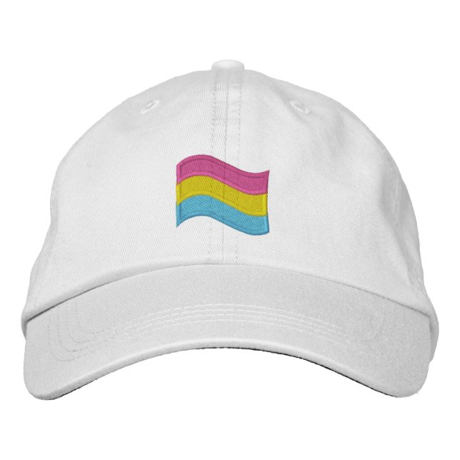 Casquette Brodée Fierté transexuelle (Devant)