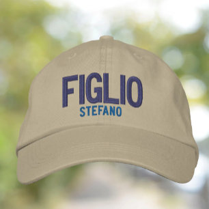 Casquette Brodée Figlio (Son) Brodé Personnalisé