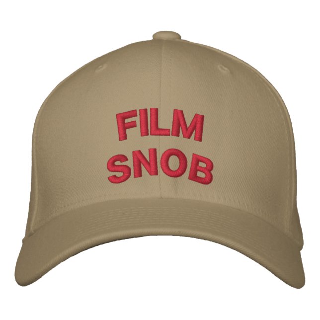 CASQUETTE BRODÉE FILM SNOB (Devant)