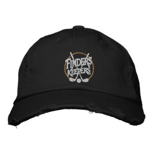 Casquette Brodée Finders Gardiens Golf Humour Bold Logo