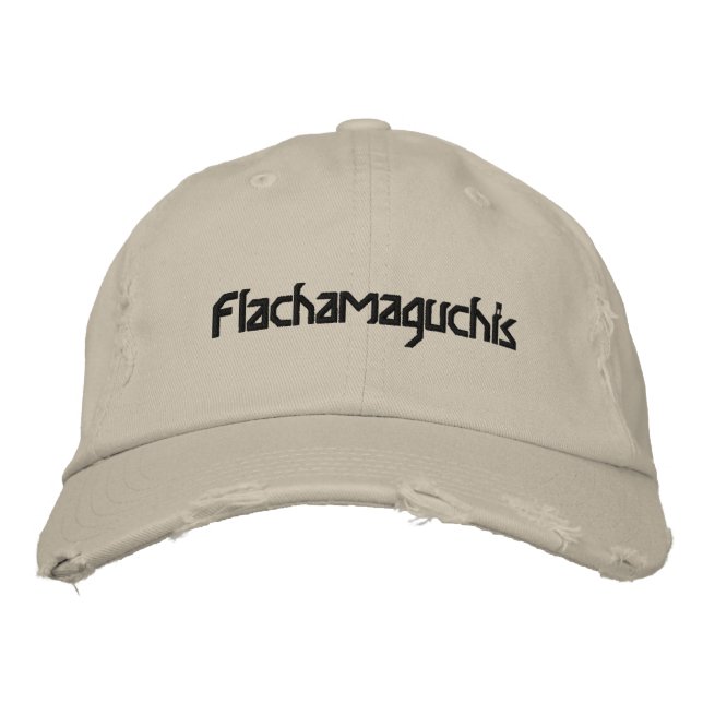 Casquette Brodée Flachamaguchis (Devant)