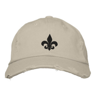 Casquette Brodée Fleur De Lis